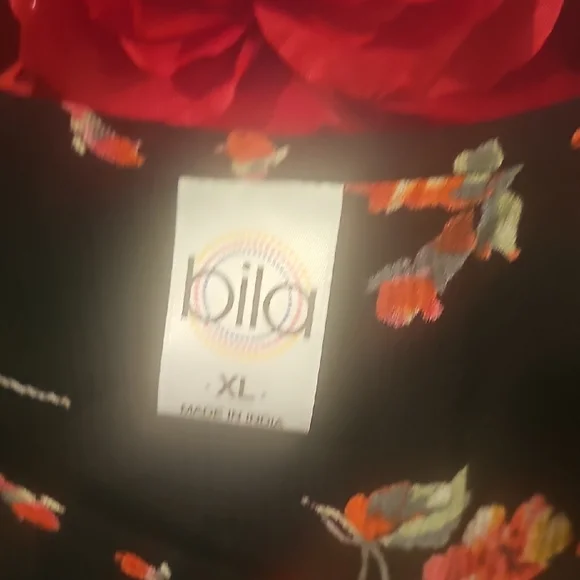 Bila NWOT Multicolor Floral Flowy Sleeveless Dress Size Xlarge - Picture 2 of 8